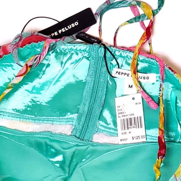 Floral Halter Dress - Picture 2 of 2